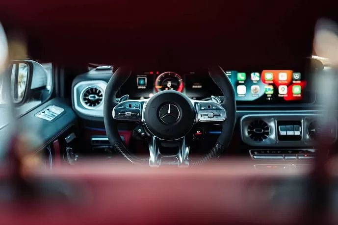 Аренда Mercedes G63 AMG White в Дубае - фото 22