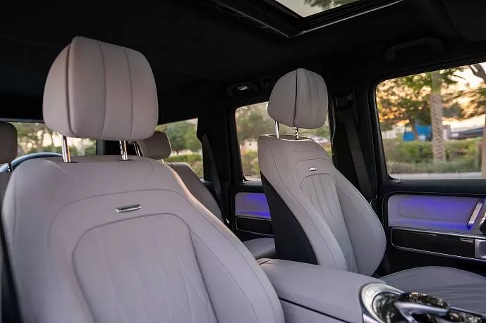 Аренда Mercedes G 63 AMG Blue в Дубае - фото 11