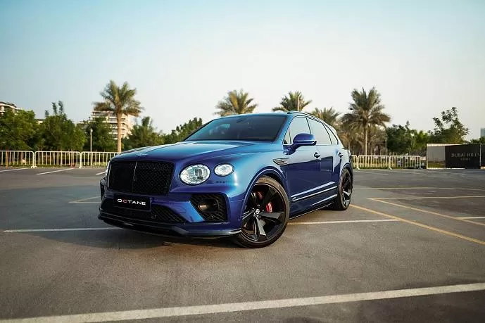 Аренда Bentley Bentayga (blue) в Дубае - фото 4