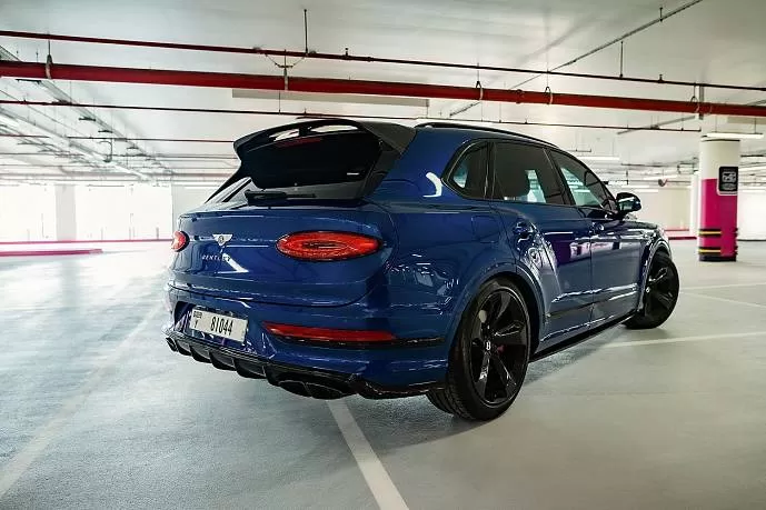 Аренда Bentley Bentayga (blue) в Дубае - фото 8