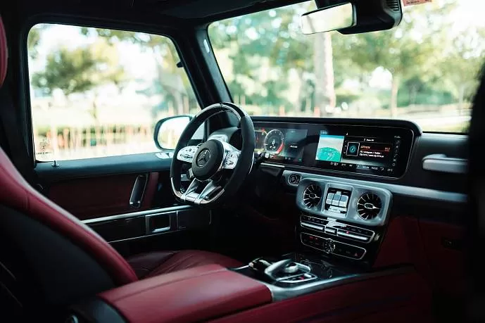 Аренда Mercedes G63 AMG White в Дубае - фото 13
