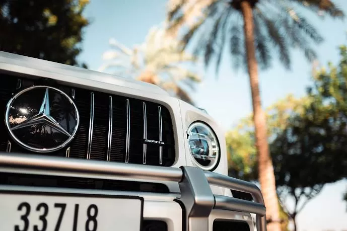 Аренда Mercedes G63 AMG White в Дубае - фото 2