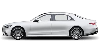 Mercedes S500 White