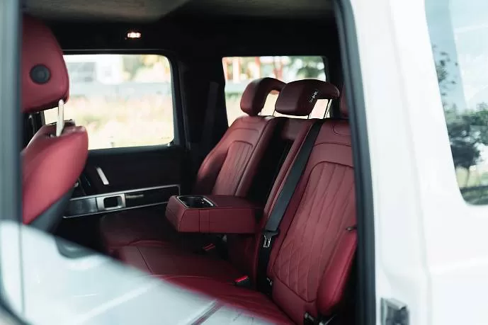 Аренда Mercedes G63 AMG White в Дубае - фото 18