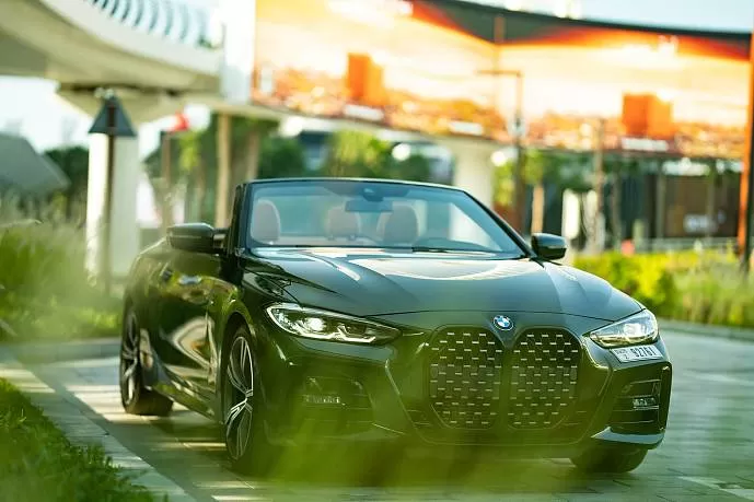 Аренда BMW 420 Convertible Green в Дубае - фото 11