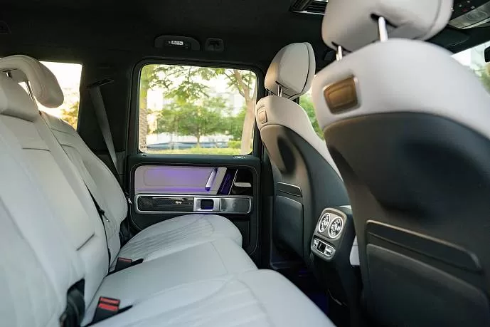Аренда Mercedes G 63 AMG Blue в Дубае - фото 10