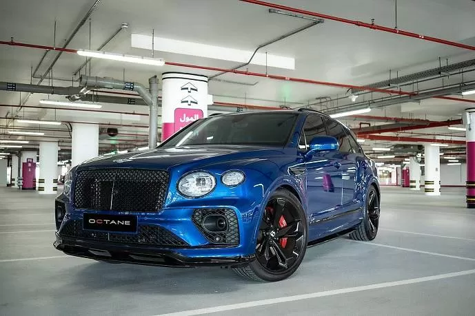 Аренда Bentley Bentayga (blue) в Дубае - фото 6