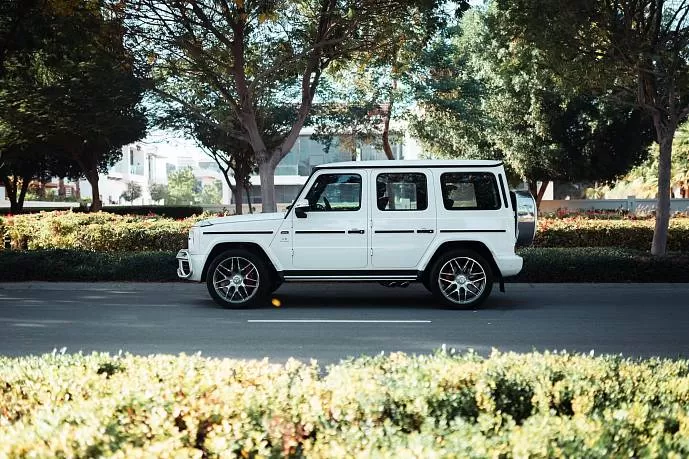 Аренда Mercedes G63 AMG White в Дубае - фото 5
