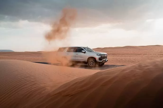 Аренда Chevrolet Tahoe Beige в Дубае - фото 1