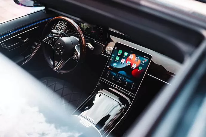 Аренда Mercedes S500 White в Дубае - фото 22