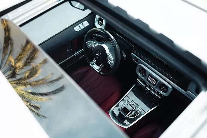 Аренда Mercedes G63 AMG White в Дубае - фото 12