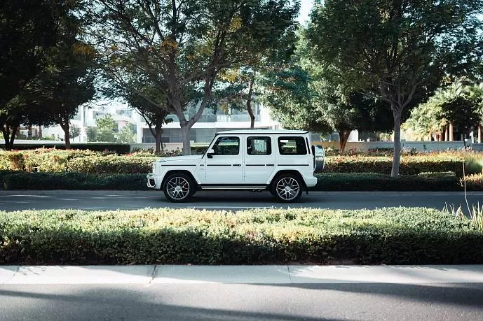 Аренда Mercedes G63 AMG White в Дубае - фото 4