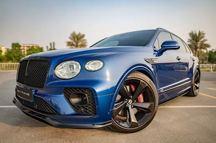Аренда Bentley Bentayga (blue) в Дубае - фото 3