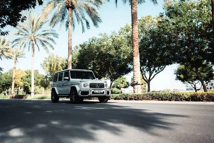 Аренда Mercedes G63 AMG White в Дубае - фото 3